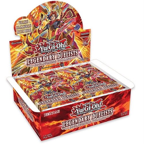 Legendary Duelists - Soulburning Volcano - Booster Box Display (36Booster Packs) - Yu-Gi-Oh kort